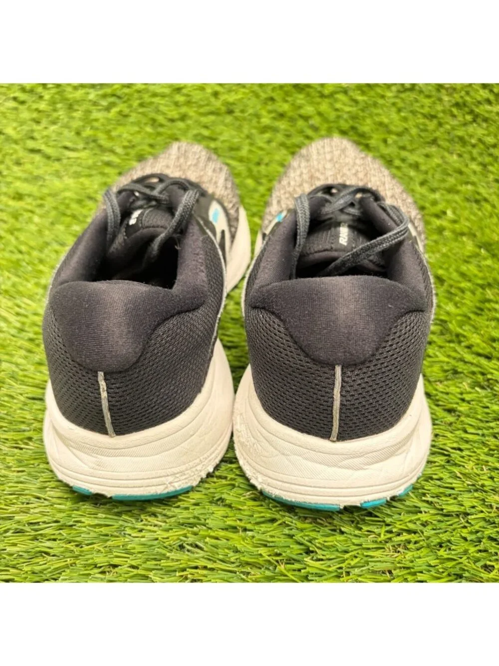 Brooks Range 2 Womens Size 7.5 Black Brown White Athletic Running Shoes Sneakers